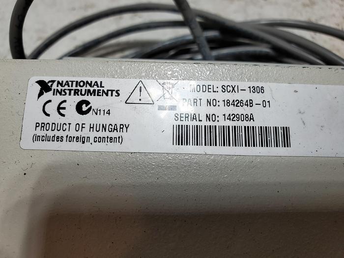 Used National Instruments SCXI - 1306 (BRC1)