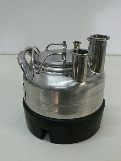 Used Alloy Products Stainless Steel Pressure Vessel 135 PSI Max Water Pressure