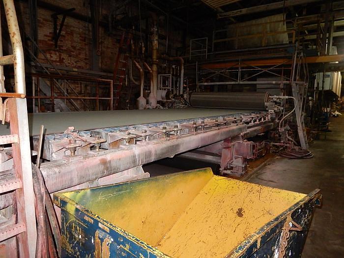 Used 105” (98” TRIM) BELOIT FOURDRINIER PAPER MACHINE 1,050 FPM REF (PM #1)