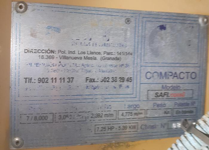 Usado Sistema de limpeza e pesagem de azeitona SAFI COM8