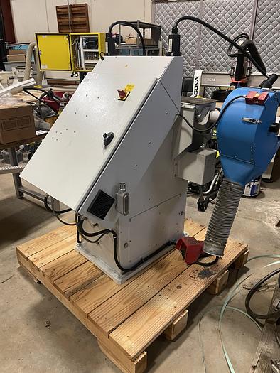 Used POWERFIN BULL DOUBLE ENDED BUFFING AND POLISHING MACHINE / GRINDER OR CUTOFF