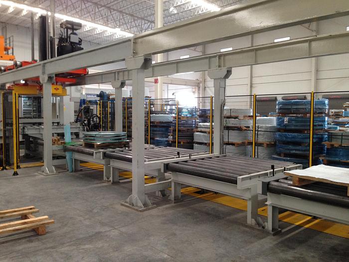Used F&P 1850x4mm Slitting + Packaging Line (New) #4344