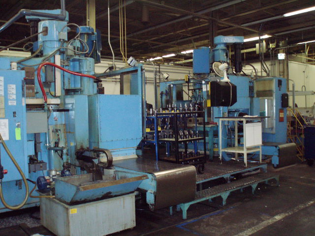 Used 20" x 60" Cincinnati CNC 5 Axis Hydrotel 4 Spindle Vertical Mill