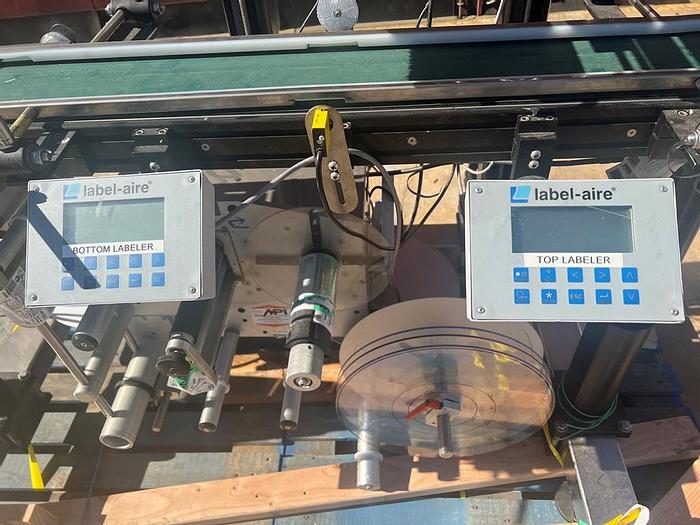 Used Labeler, Pressure Sensitive, Label-Aire, Mdl 3115NV-1500, Top and Bottom, LH #C744431
