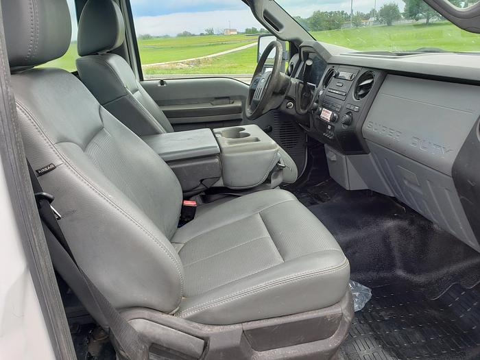 Used LOOK! CLEAN 2011 F550 4X4 HIAB FOLDING CRANE!! BOOM TRUCK F550