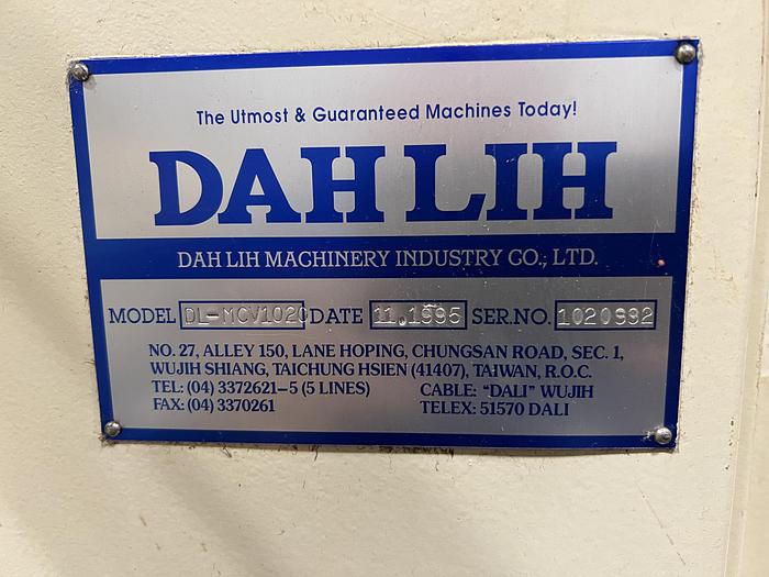 Used 1995 Dahlih MCV-1020