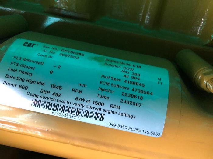 Caterpillar generators Marine Tier II with class certificates