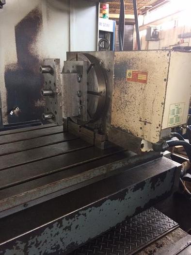 Used 2001 BRUTE VMC 63/35/35 VMC, 50 Taper,8K RPM, with 4th axis Rotary Table