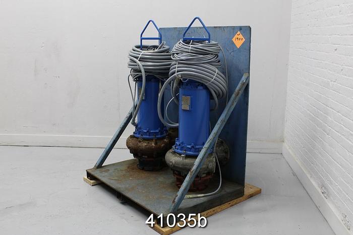 Used Hidrostal EEXP4-MYAK+XC1A6MM-25 Submersible Centrifugal Pumps with Mount #41035