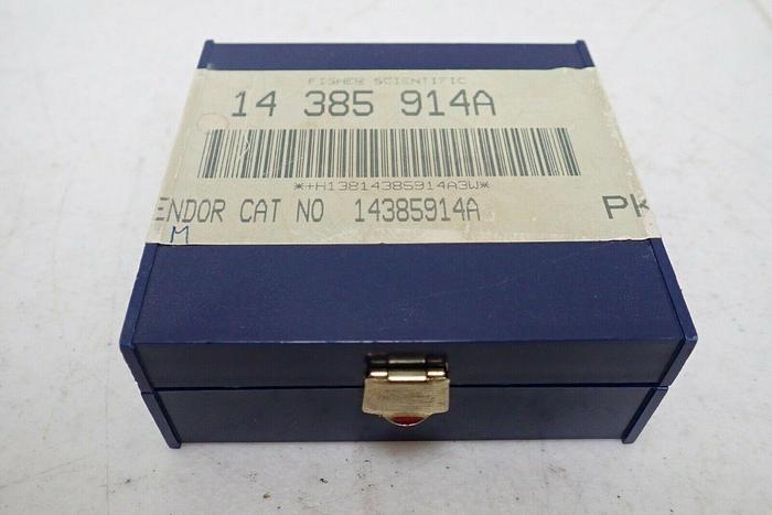 Used (2) Fisher Scientific 283 QS 1.000 14-385-914A Quartz Semimicro Cells Cuvettes