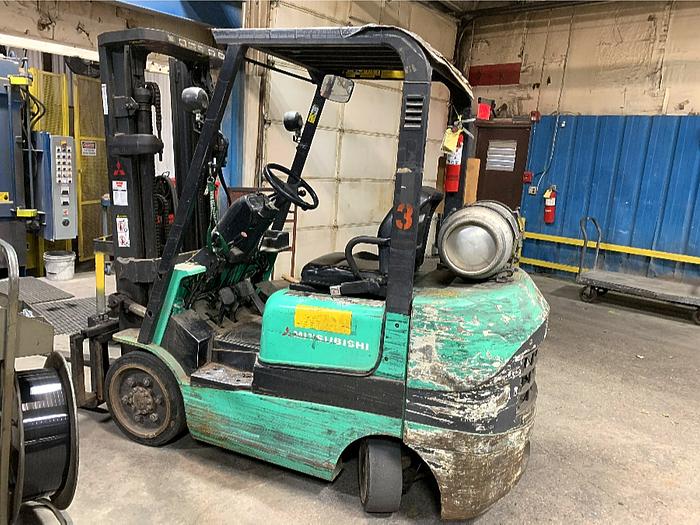 Used 1992 MITSUBISHI FGC23K, FORKLIFT, 5000 LB
