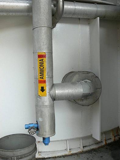 Used 40000 Gallon Stainless Steel Jacketed Tank w/ Agitator Spray Ball