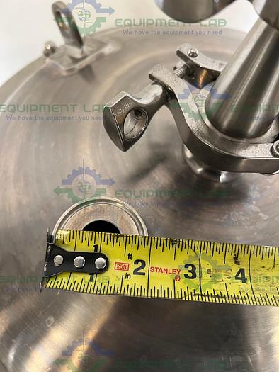 Used Steel Pro   T-2021 Stainless Steel 17 Gallon Vessel 14.9 PSIG w/ Valve & Gauge