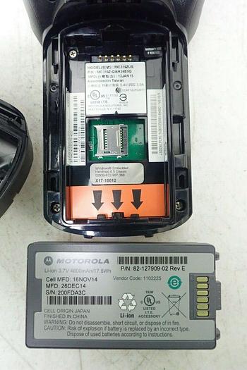 Used Motorola MC319Z-GI4H24E0G RFID Barcode Scanner with Battery, Stylus, Cradle