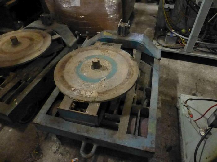 Used LOT OF (4) HEAVY DUTY MACHINERY SKATES