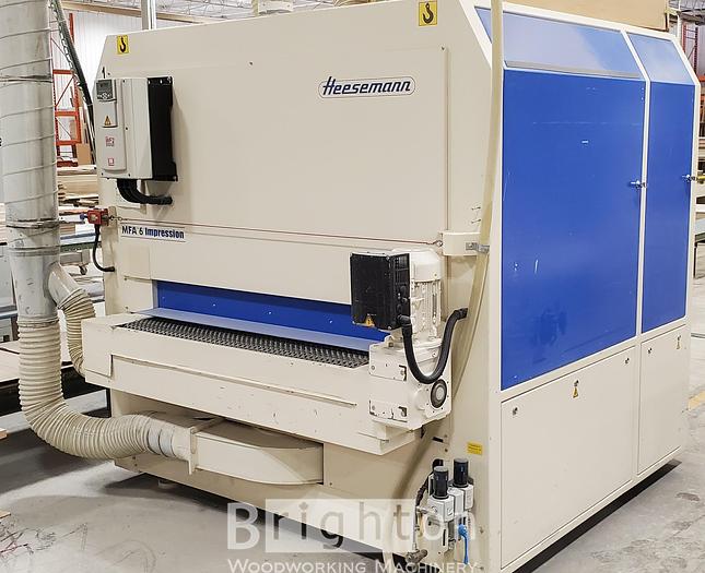Used Heesemann  MFA 6 Impression used wide belt sander