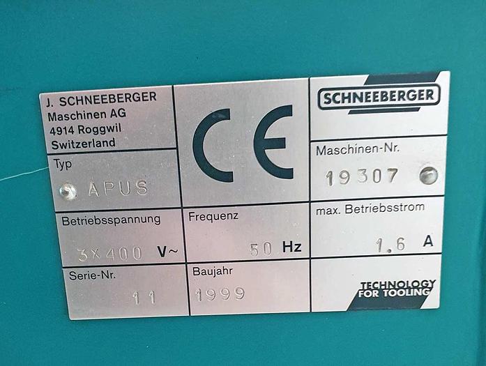 Used 2004 Schneeberger ( WACO )  sharpener for planer heads