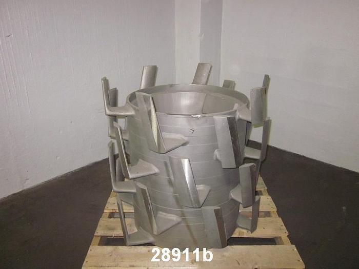 Unused Voith VS 20 Pressure Screen Multi Foil Rotor #28911
