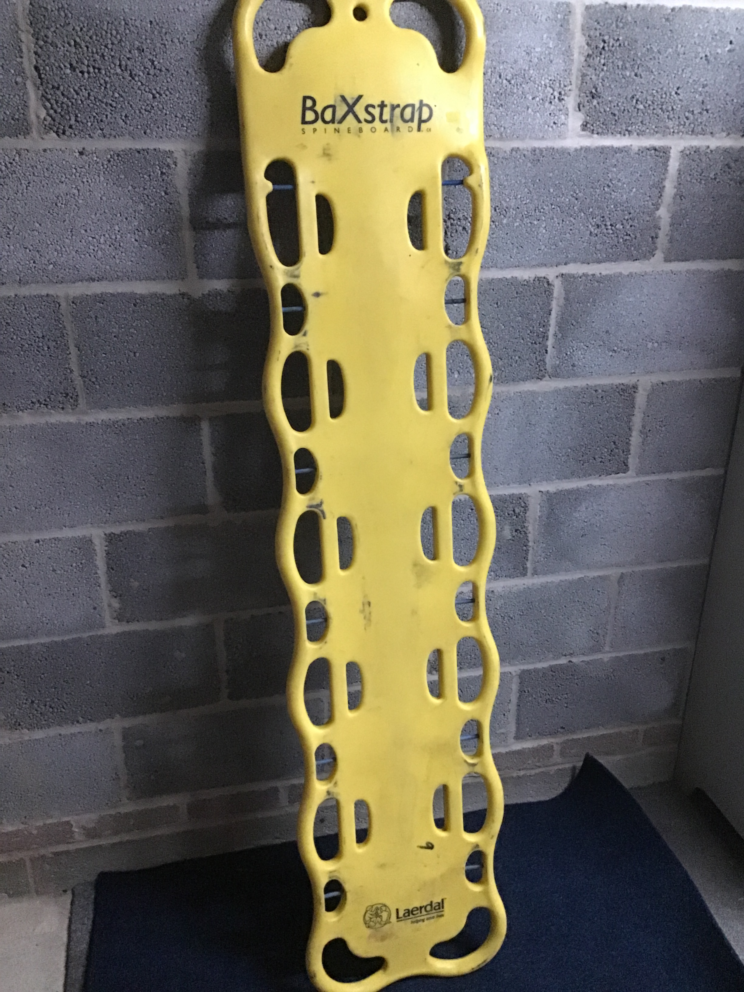Used Laerdal Spine board Baxstrap for Sale in Andover, United Kingdom