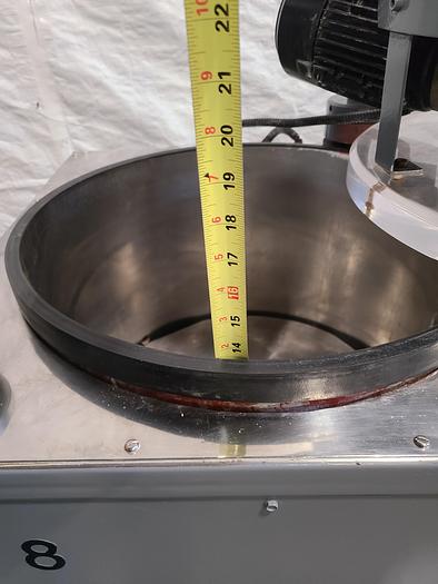 Used Vacuum Investment Mixer for Lost Wax Casting Mold Making