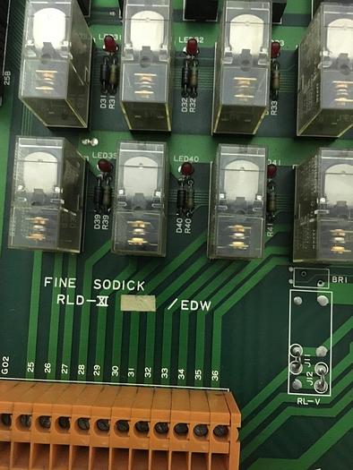 Used Sodick, RLD XI, PC Board, EDM/EDW, S/N-2056Y1