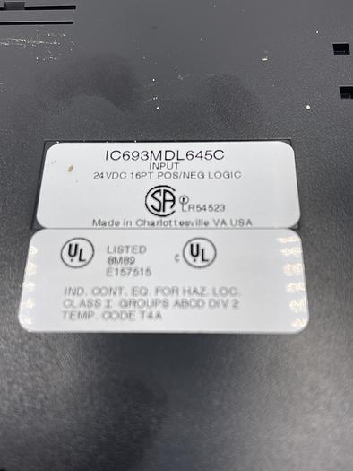 Used Ge IC693MDL645C
