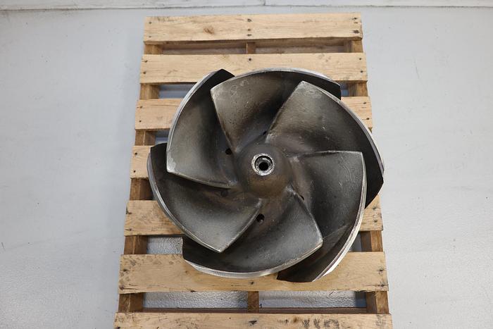 Used Goulds 3175 18x18x22 6-Vane Impeller #44291