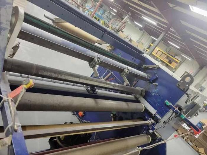 Used 63" DUSENBERY MODEL 835 L3 DUPLEX CANTILEVERED SLITTER REWINDER- (SALE PENDING)