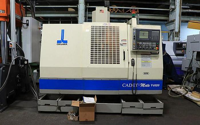 Used 3121, Okuma, Cadet Mate V4020, Vertical Machining Center, 2000