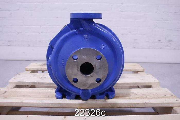 Used Goulds 3196 Pump, 3196St, 1X1.5X8, Ductile Iron Casing, 6.87" Impeller Diameter, 15 Gpm @ 53 Ft. Head, 1750 Rpm #22326