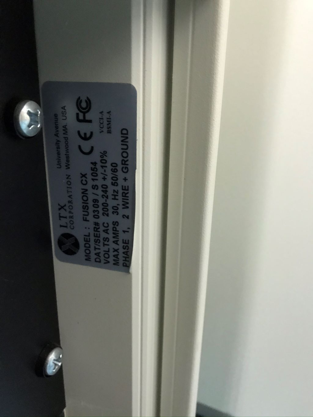 Used Coho LTX Fusion CX Tester