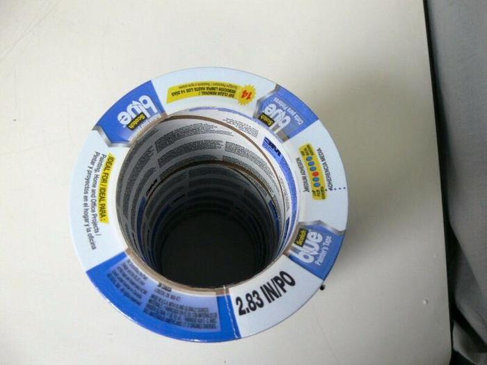 Used 3M Scotch Original Blue Painter's Multi-use Tape #2090  2.83" x 60 yards