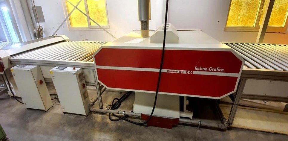 Used Technografica HighSpeed printing plates burnin line Diamant 1550
