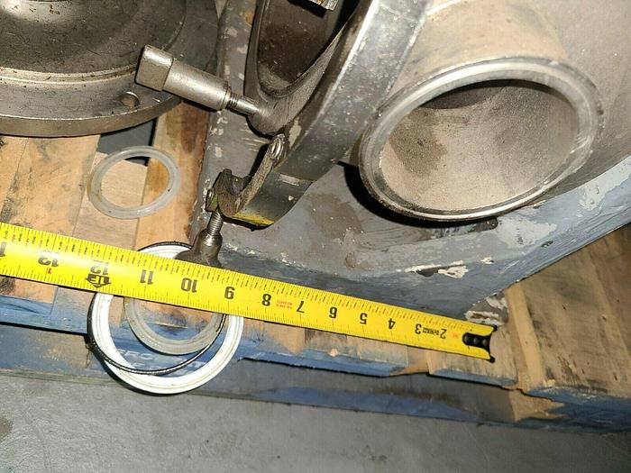 Used Rotary Lobe Positive Displacement Pump Stainless Steel