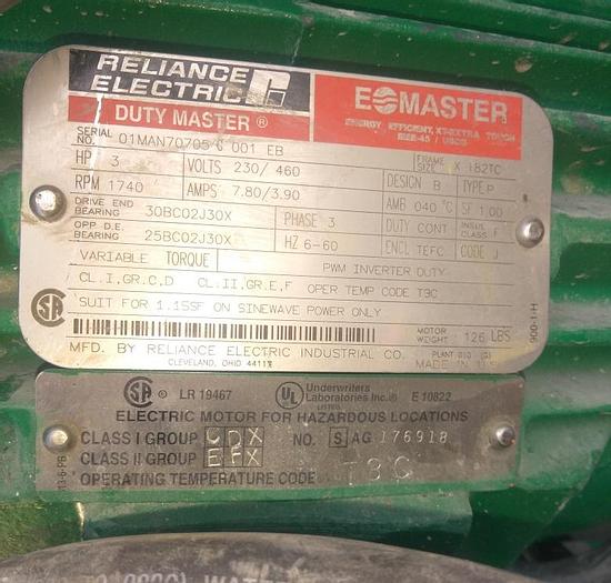 Used 660 GALLON NORTHLAND STAINLESS REACTOR - T-316L S/S - 50 PSI/FV/167 PSI