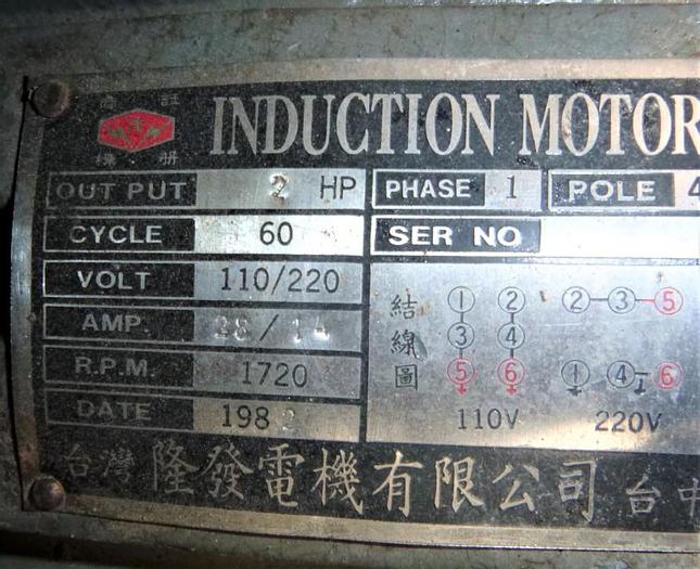 Used Mill, Granulator, C/st, 15" x 12" x 3", 2 HP #S743821