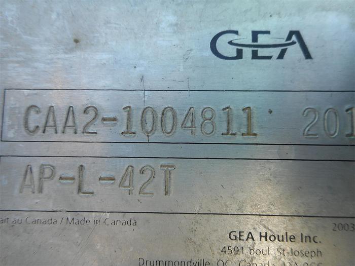 Used GEA AP-L-42T Lagoon Pump