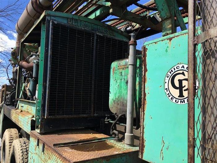 Used 0 Chicago Pneumatic 650 Drill Rig - Casing Hammer