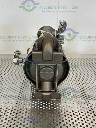 Used Wilden  Stainless Steel T2  Air-Operated Double Diaphragm Pump 1 1/2"