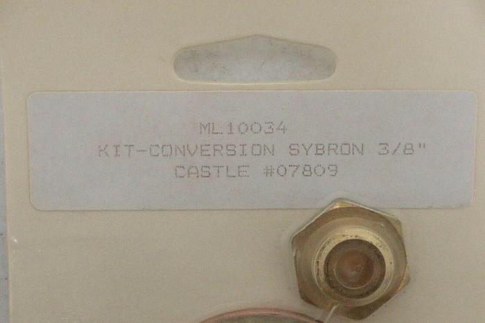 Used ML10034 Thermostatic Steam Trap Conversion Sybron 3/8" Kit 07809