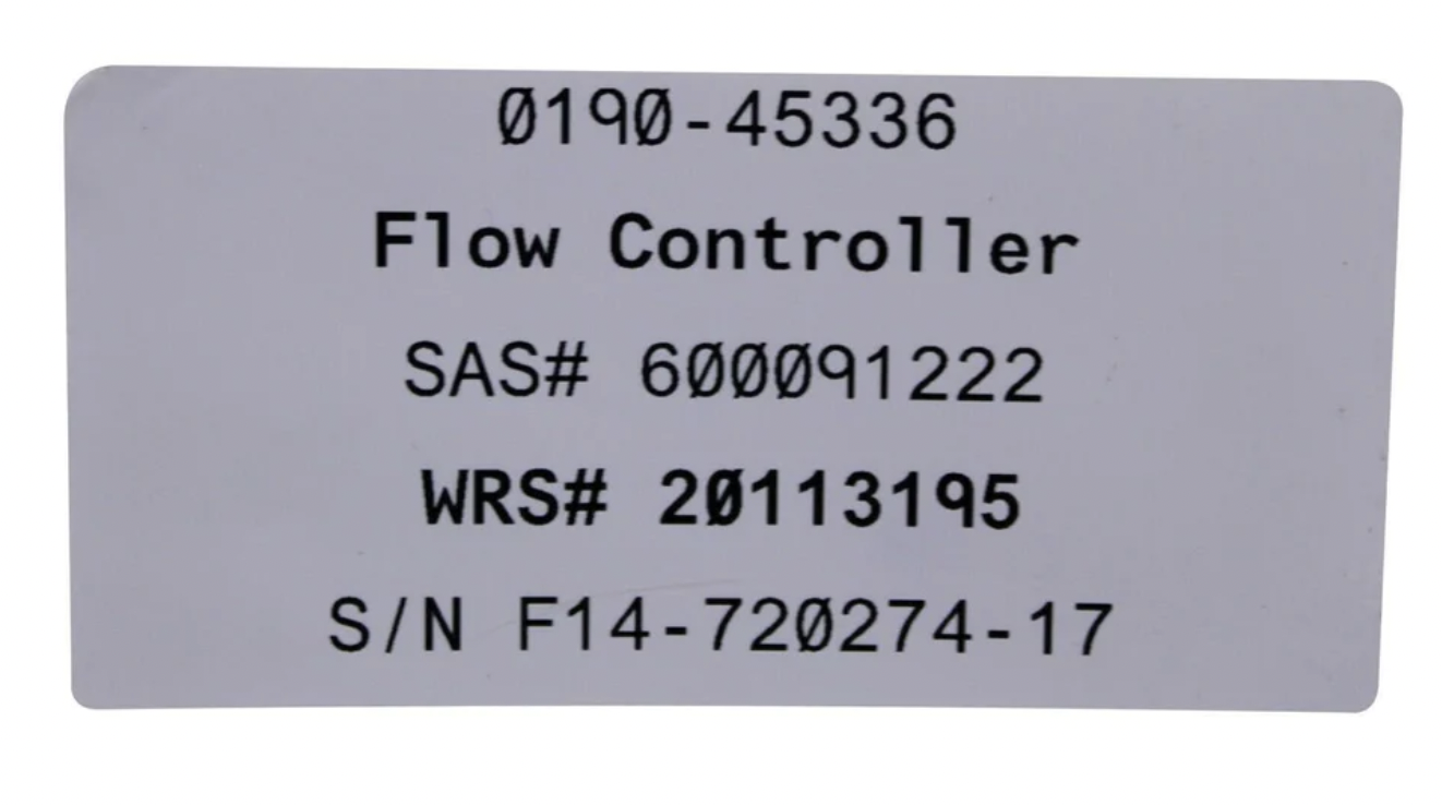 Used AMAT TOKYO SLURRY FLOW METER MIRRA