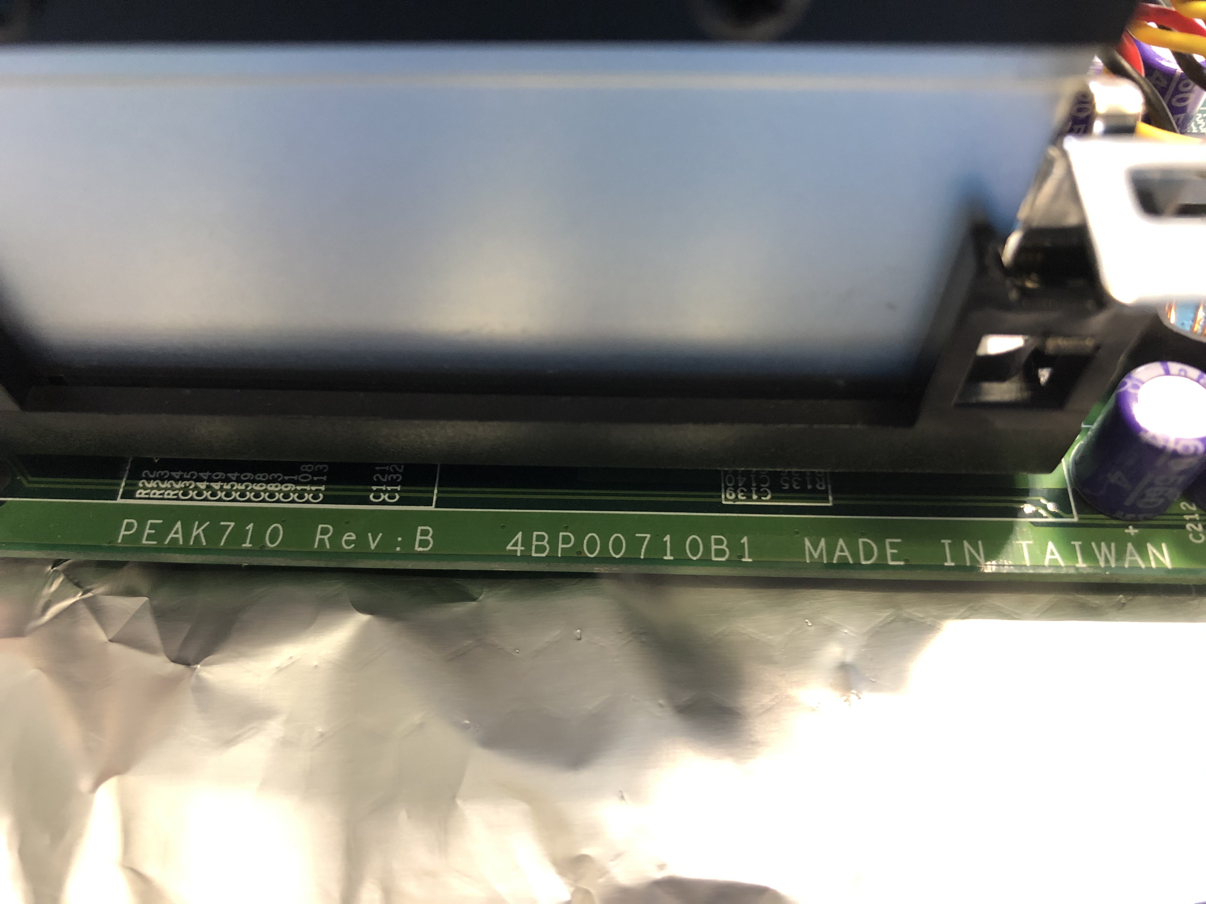 peak710 rev: b 4bp00710b1 Mother Board