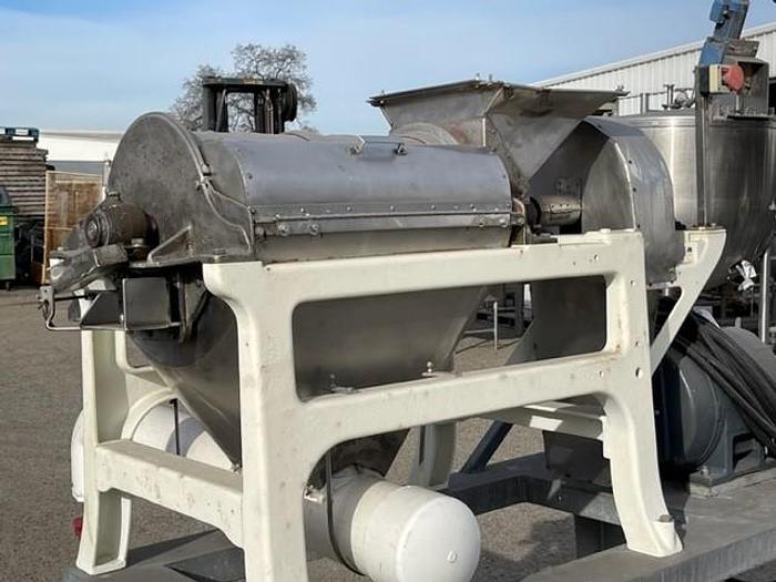 Used FMC Model 50H Pulper/Finisher