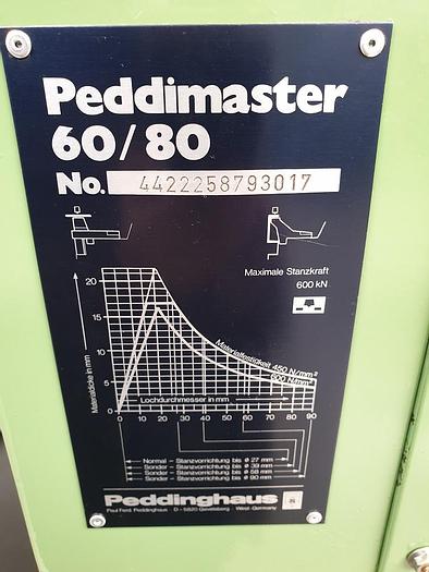 Gebraucht Hydraulische Profilstahlschere Peddinghaus Peddimaster 60/80