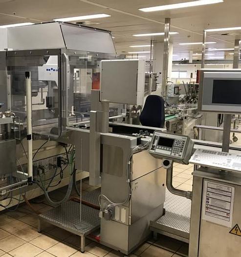 Used I 14441 D - Blisterpack and Labelling Line UHLMANN UPS 2 ET / B+S ESA 1001 for Ampoules