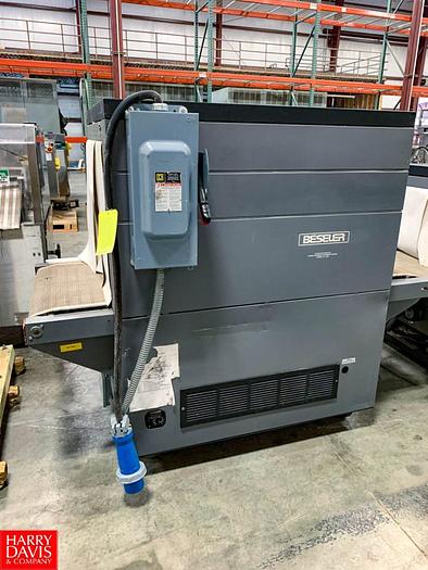 Used BESELER HEAT SHRINK TUNNEL MODEL TD-30-26-3PH