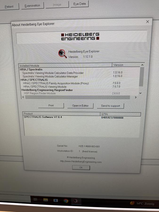 Refurbished 2009 Heidelberg Spectralis