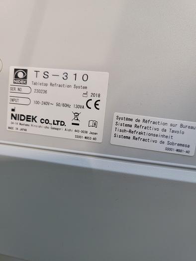 Demo 2018 Nidek TS-310