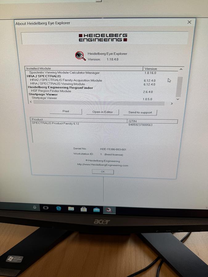 Refurbished 2008 Heidelberg HRA-2 Angiograph