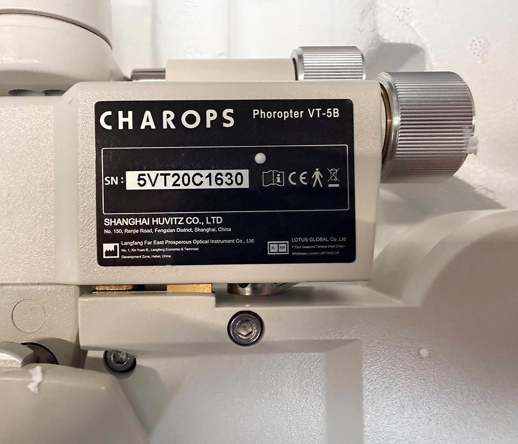 Demo 2020 CHAROPS VT-5B Manual Phoropter